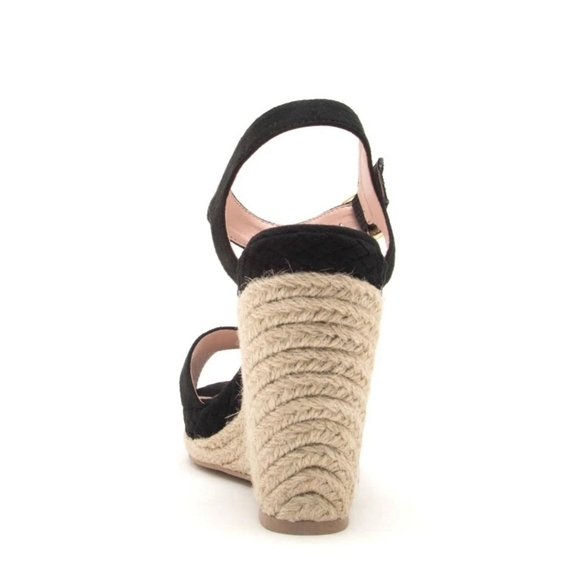 Dream /Black espadrille wedges - Picture 3 of 4